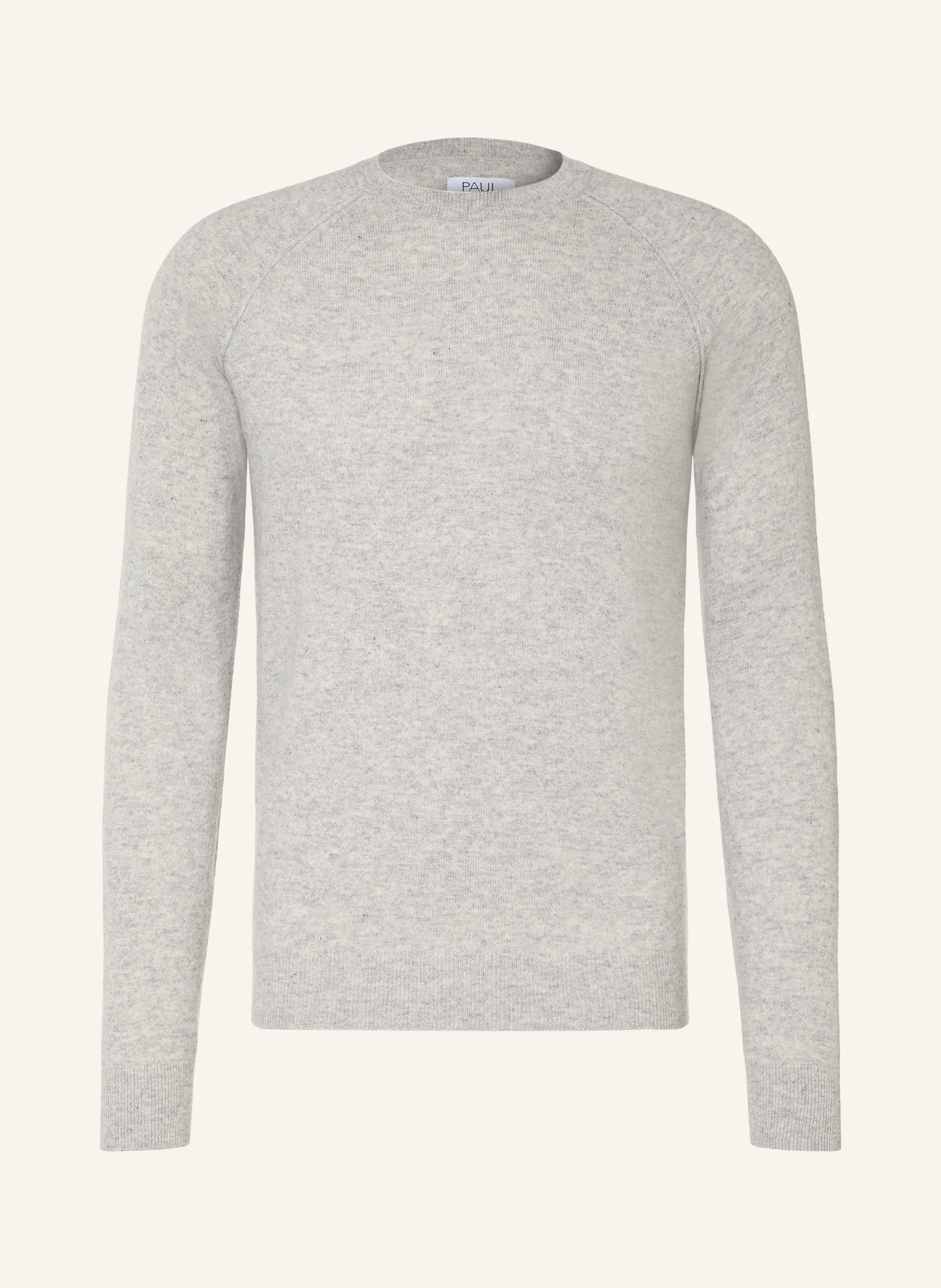 PAUL Cashmere Sweater: LIGHT GRAY