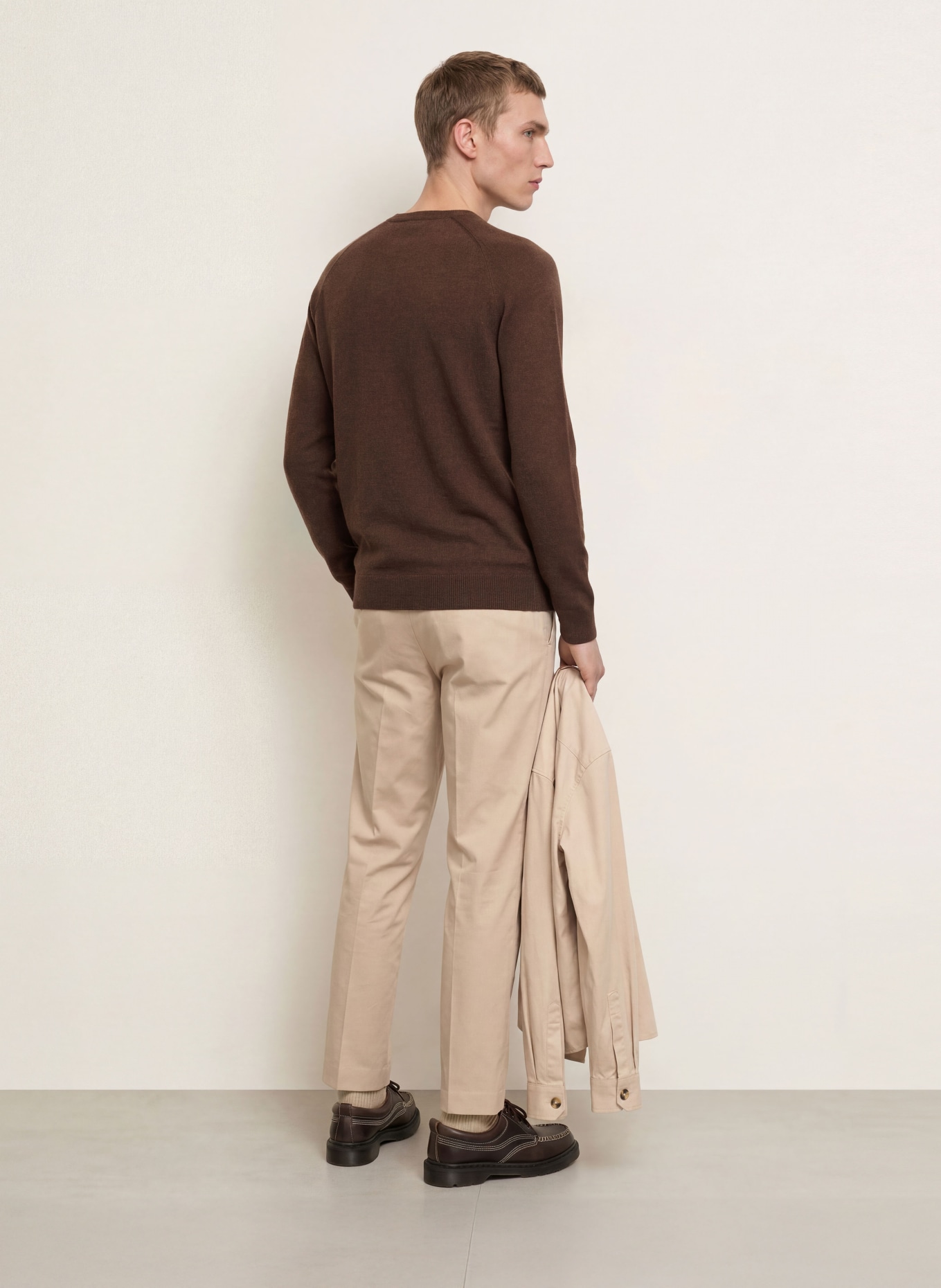 PAUL Cashmere Sweater: BROWN