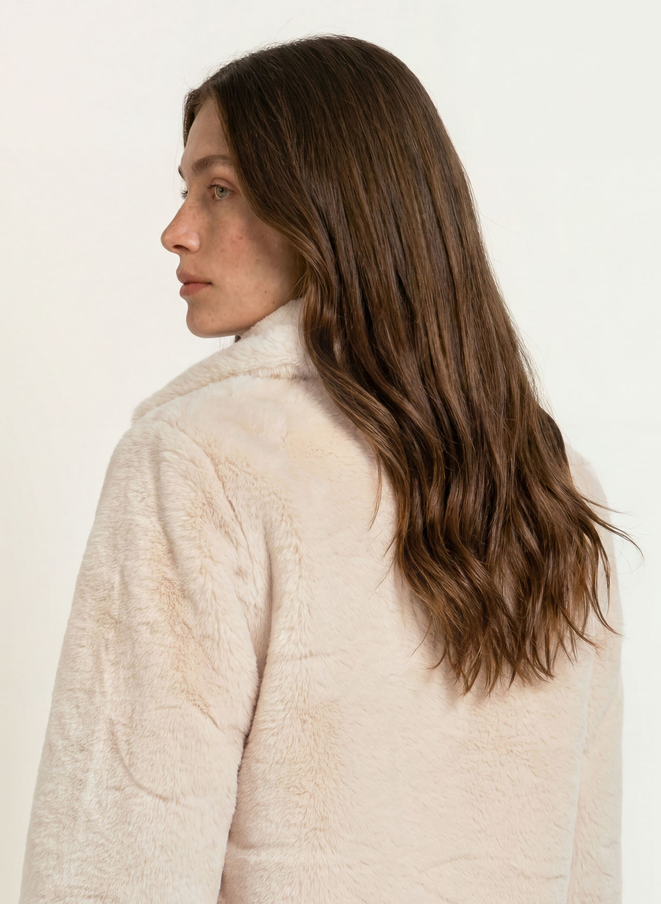 lilienfels Faux Fur Jacket: CREAM