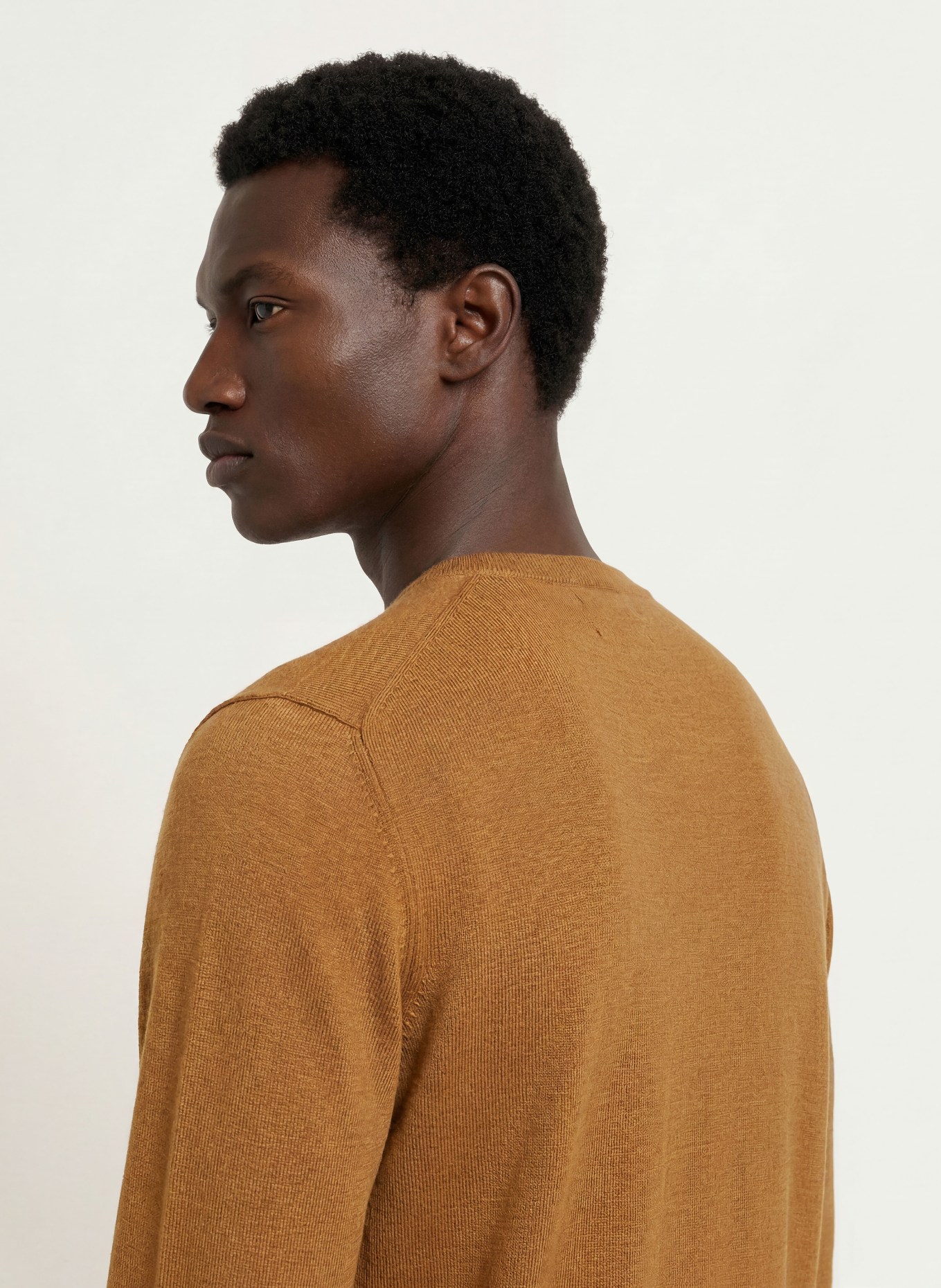 STROKESMAN'S Pullover aus Merinowolle: CAMEL