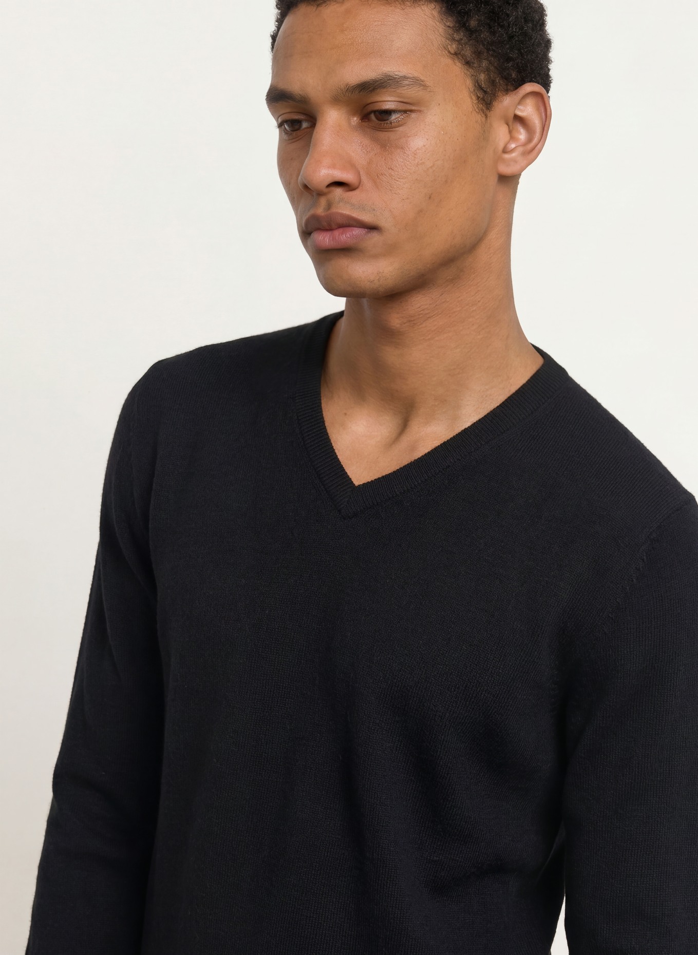 STROKESMAN'S Cashmere-Pullover: SCHWARZ