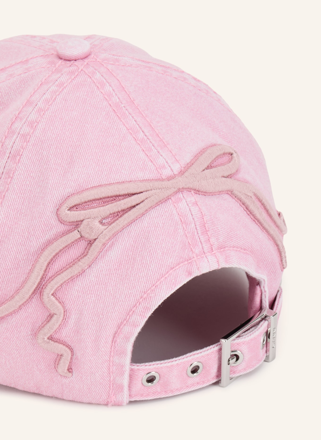 GANNI Cap: PINK