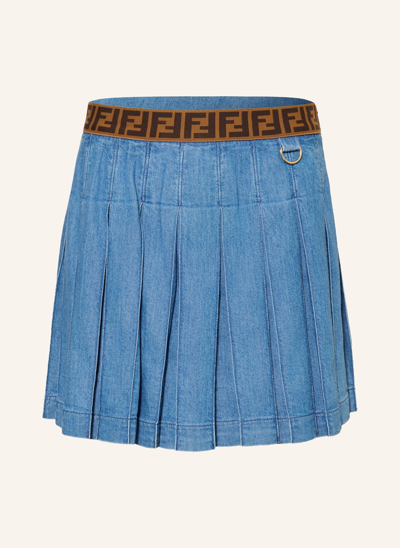 FENDI Jeansrock: HELLBLAU