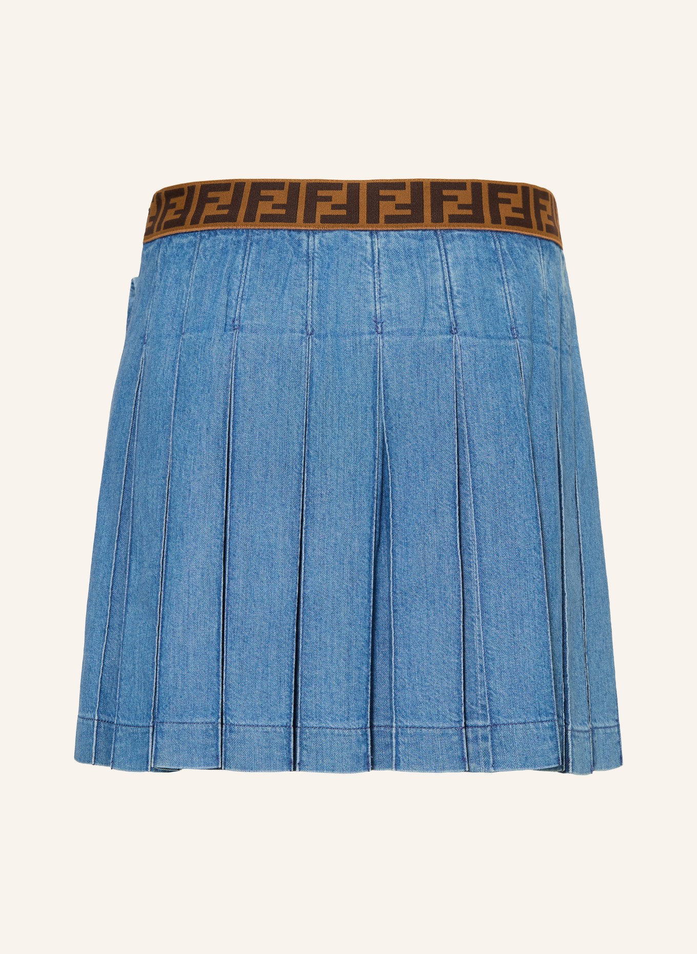 FENDI Jeansrock: HELLBLAU