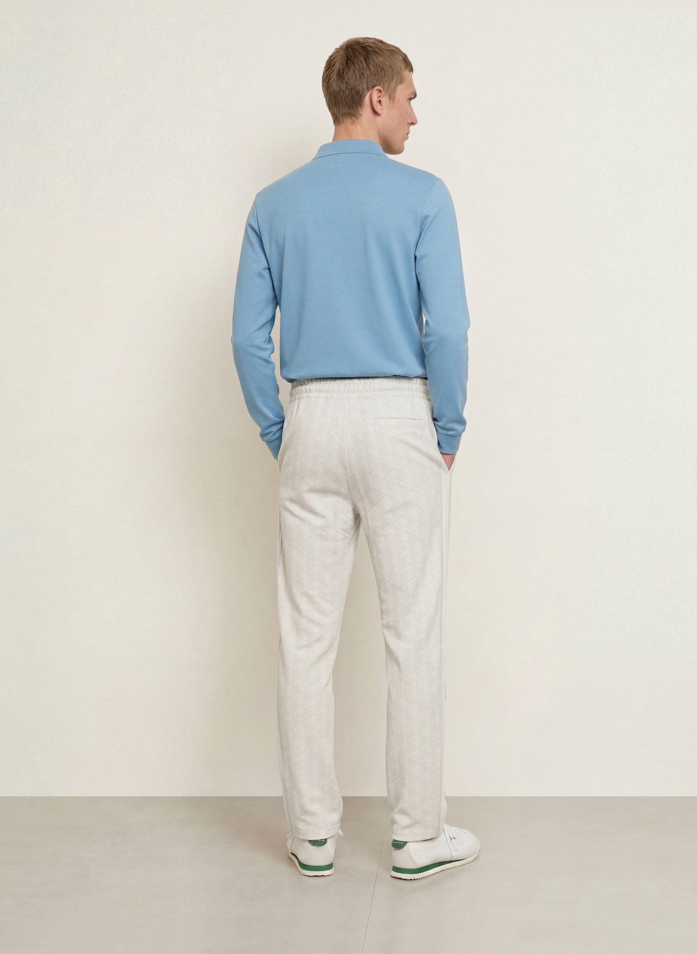 LACOSTE Jersey-polotröja: BLÅGRÅ