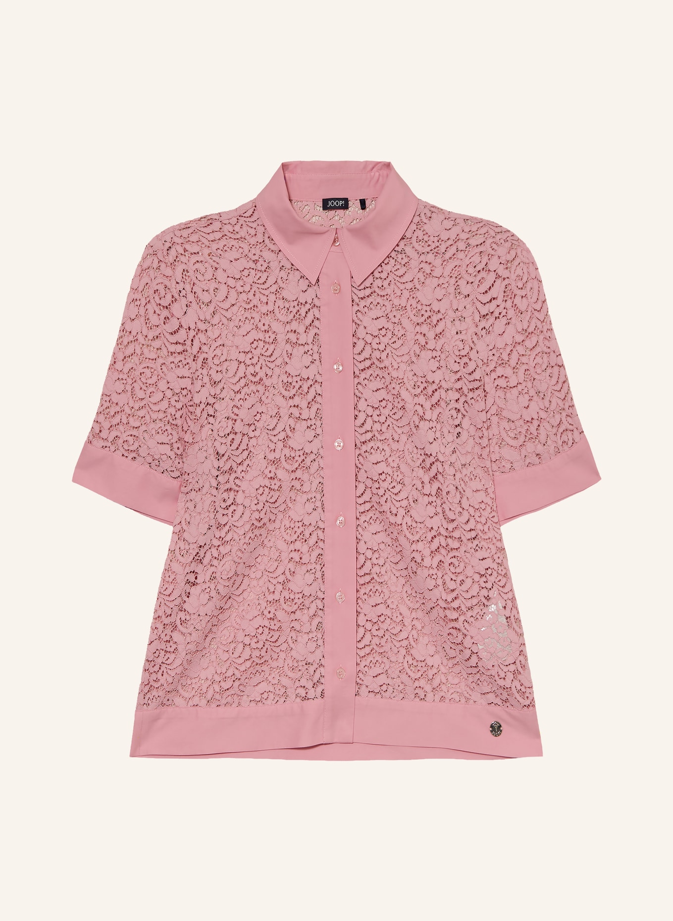 JOOP! Hemdbluse BLANDINE aus Spitze: ROSA