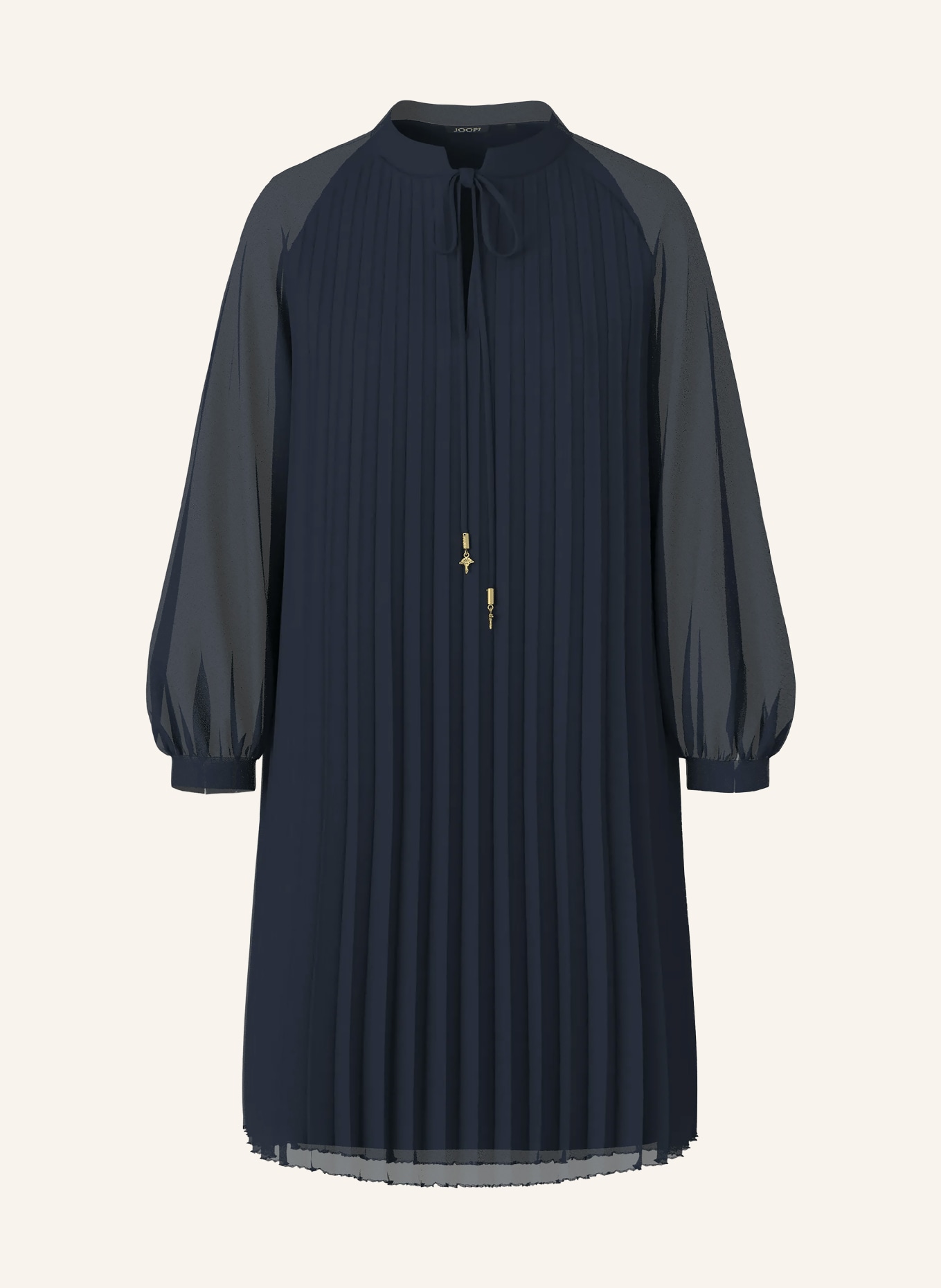 JOOP! Plisseekleid DAPHNE: DUNKELBLAU