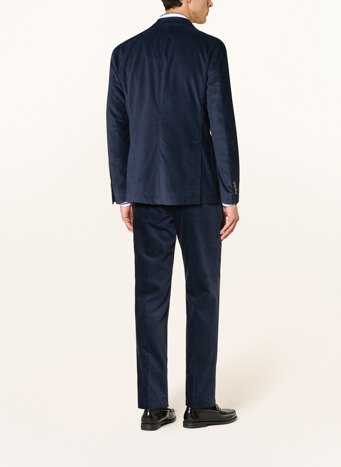windsor. Anzugsakko GIRO Shaped Fit aus Cord: 425 Medium Blue 425