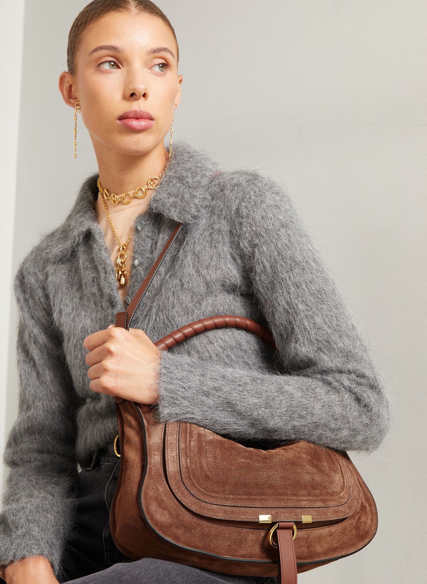 Chloé Handtas MARCIE: 26P Blushy Brown