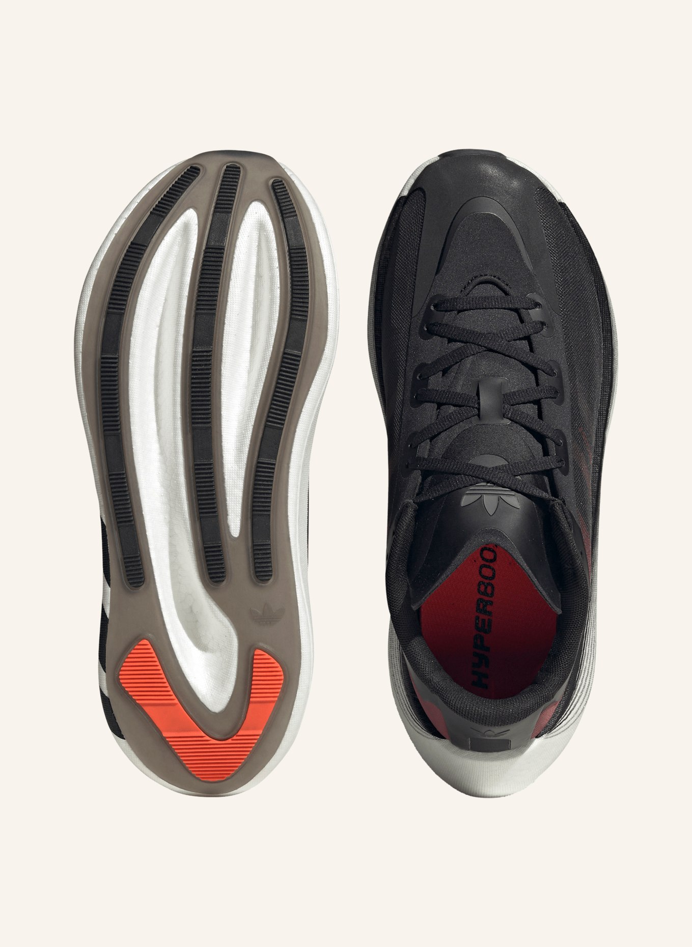 adidas Originals Sneakers HYPERBOOST EPHR LT: ZWART / DONKERROOD