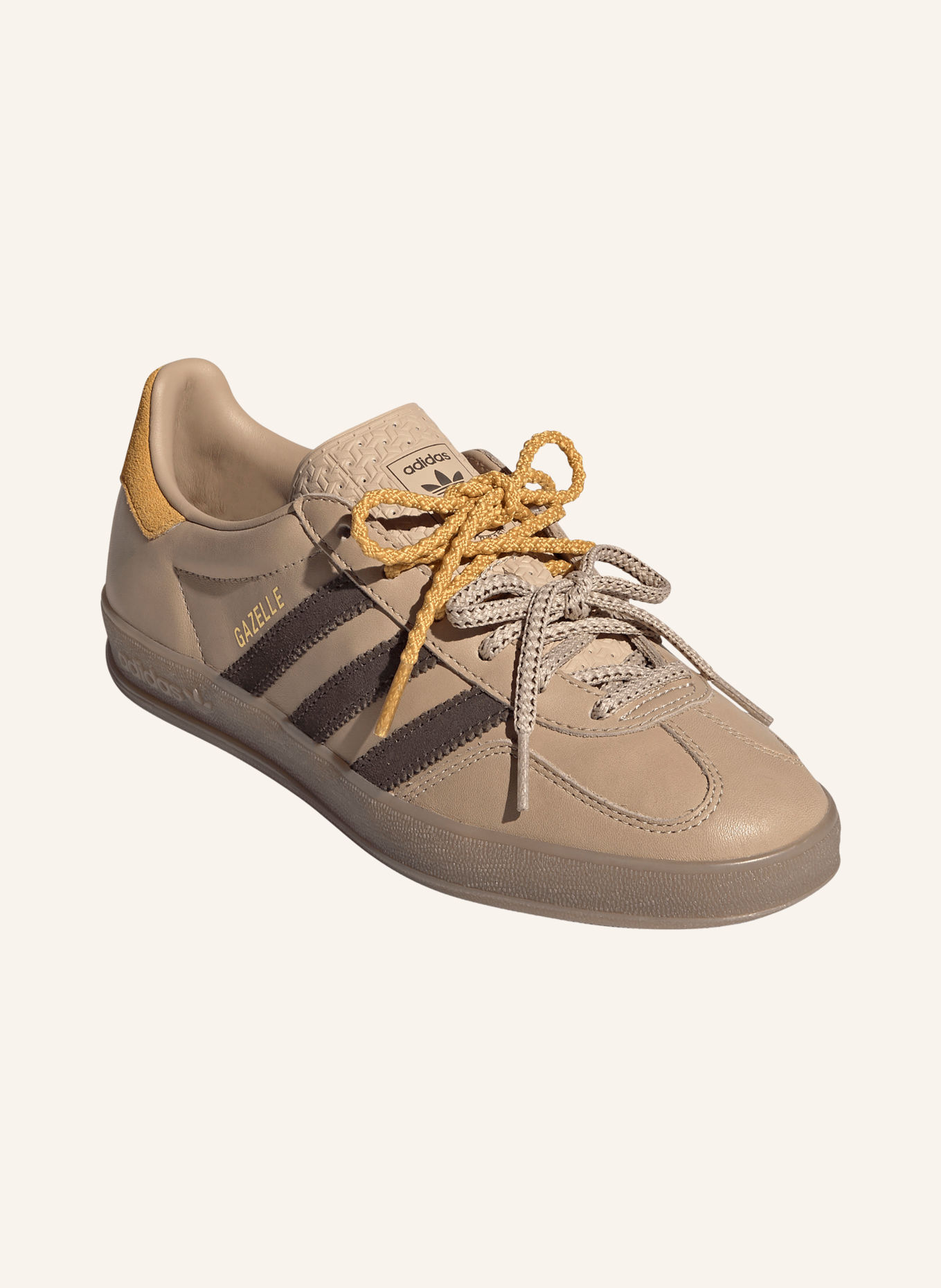 adidas Originals Sneaker GAZELLE INDOOR: HELLBRAUN / DUNKELBRAUN / DUNKELGELB