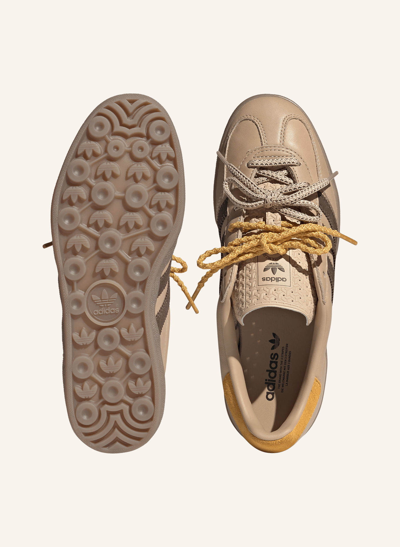 adidas Originals Sneaker GAZELLE INDOOR: HELLBRAUN / DUNKELBRAUN / DUNKELGELB
