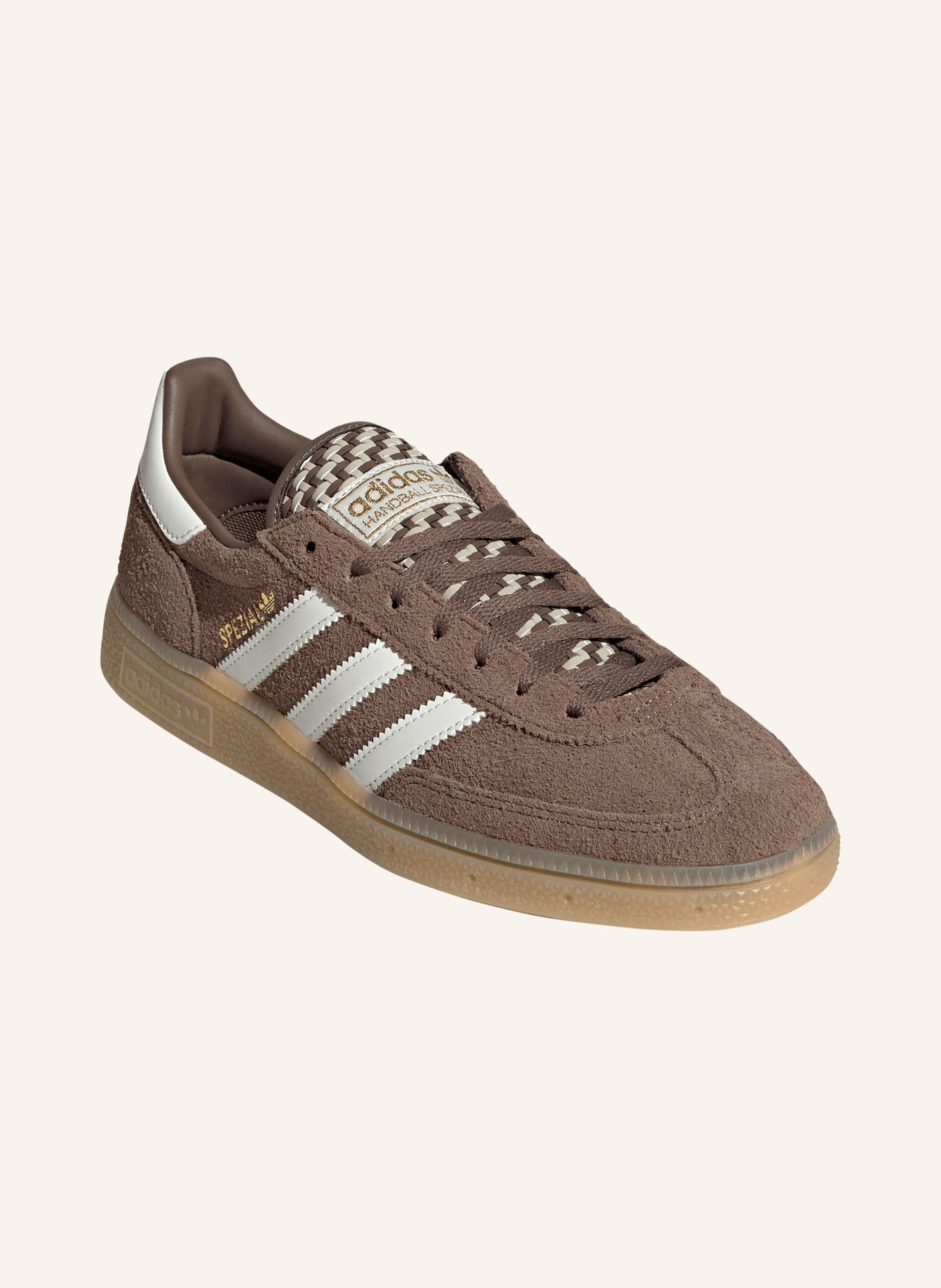 adidas Originals Sneakersy SPECJALNE DO PIŁKI RĘCZNEJ: BRĄZOWY / ZŁOTY / BIAŁY