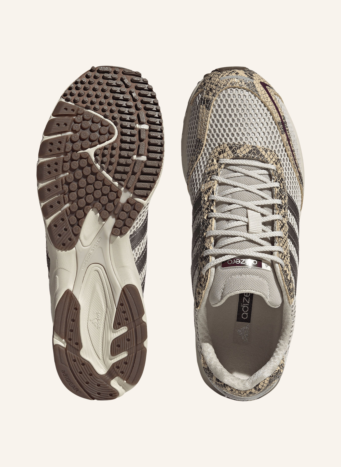 adidas Originals Sneaker ADIZERO ADIOS OG: GRAU / DUNKELBRAUN / BEIGE