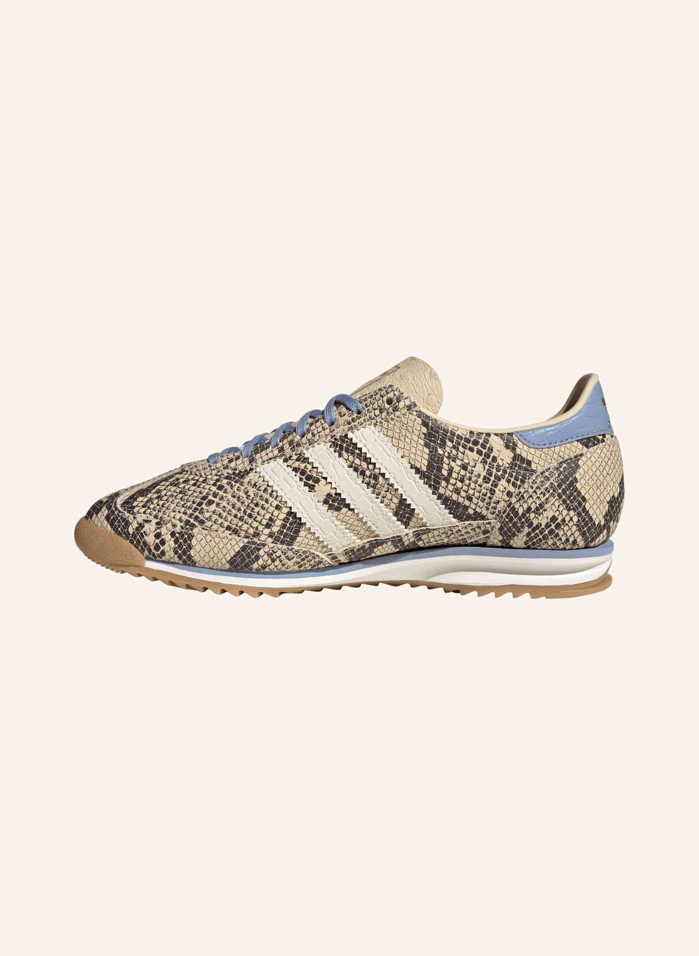 adidas Originals Sneakers SL 72 OG: LICHTBRUIN / ECRU / ZWART
