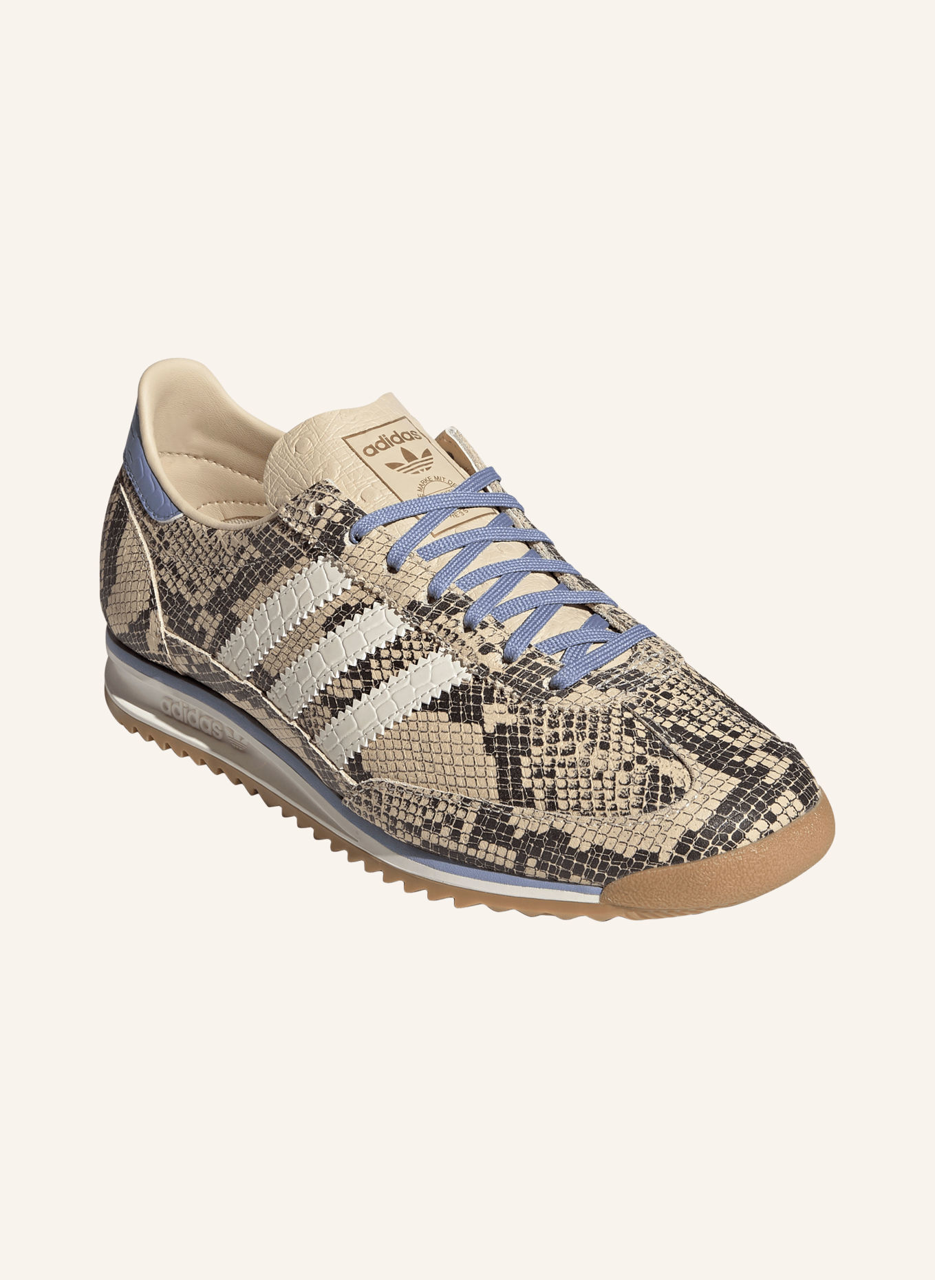adidas Originals Sneakers SL 72 OG: LICHTBRUIN / ECRU / ZWART