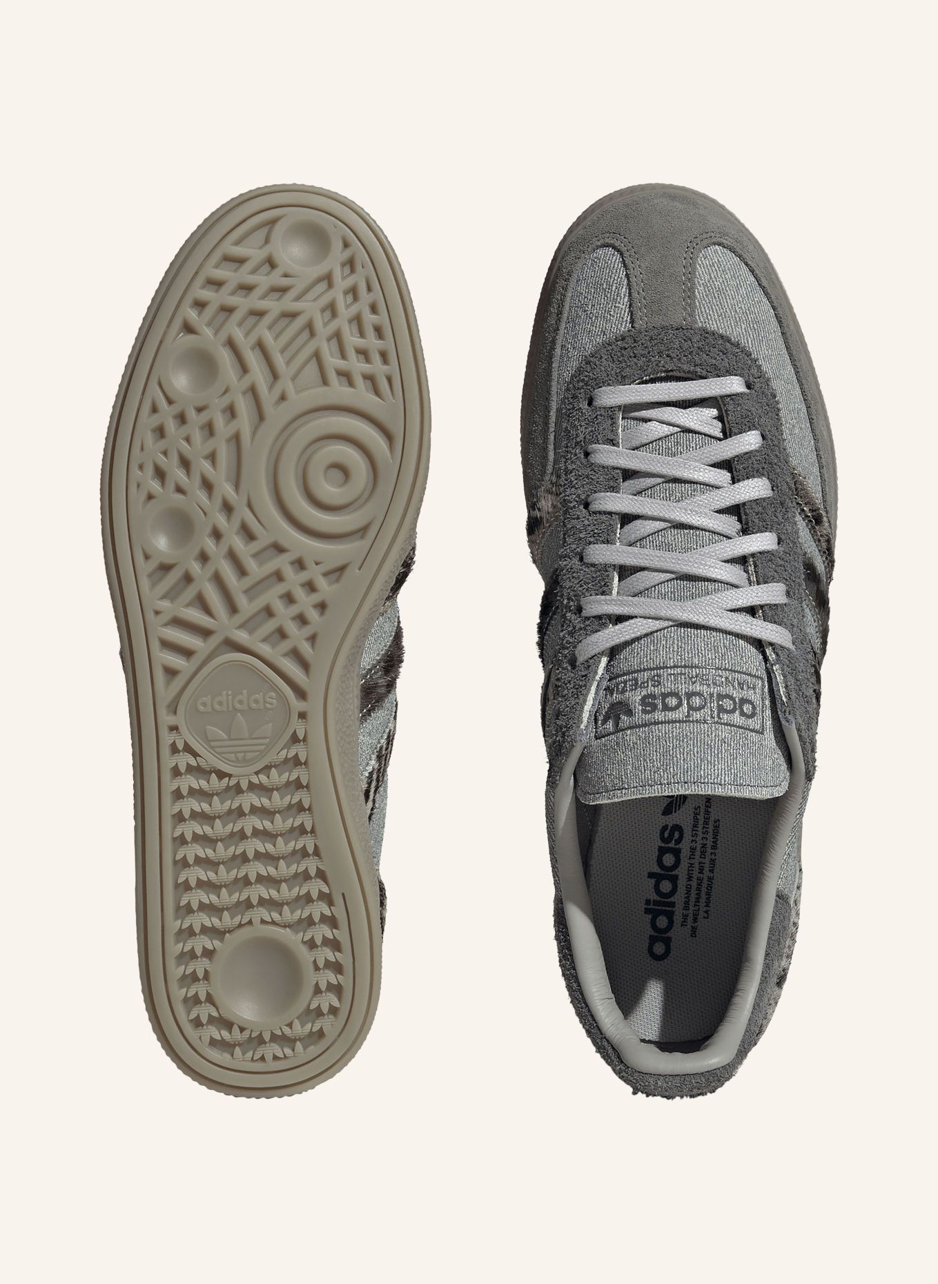 adidas Originals HANDBALL SPECIAL Sneakers: GRAY / BLACK