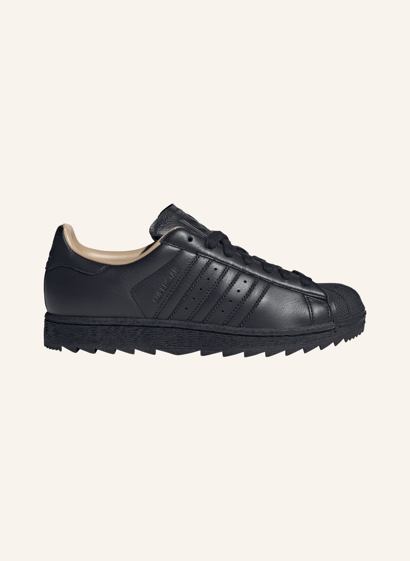 adidas Originals SUPERSTAR II RIPPLE Sneakers: BLACK