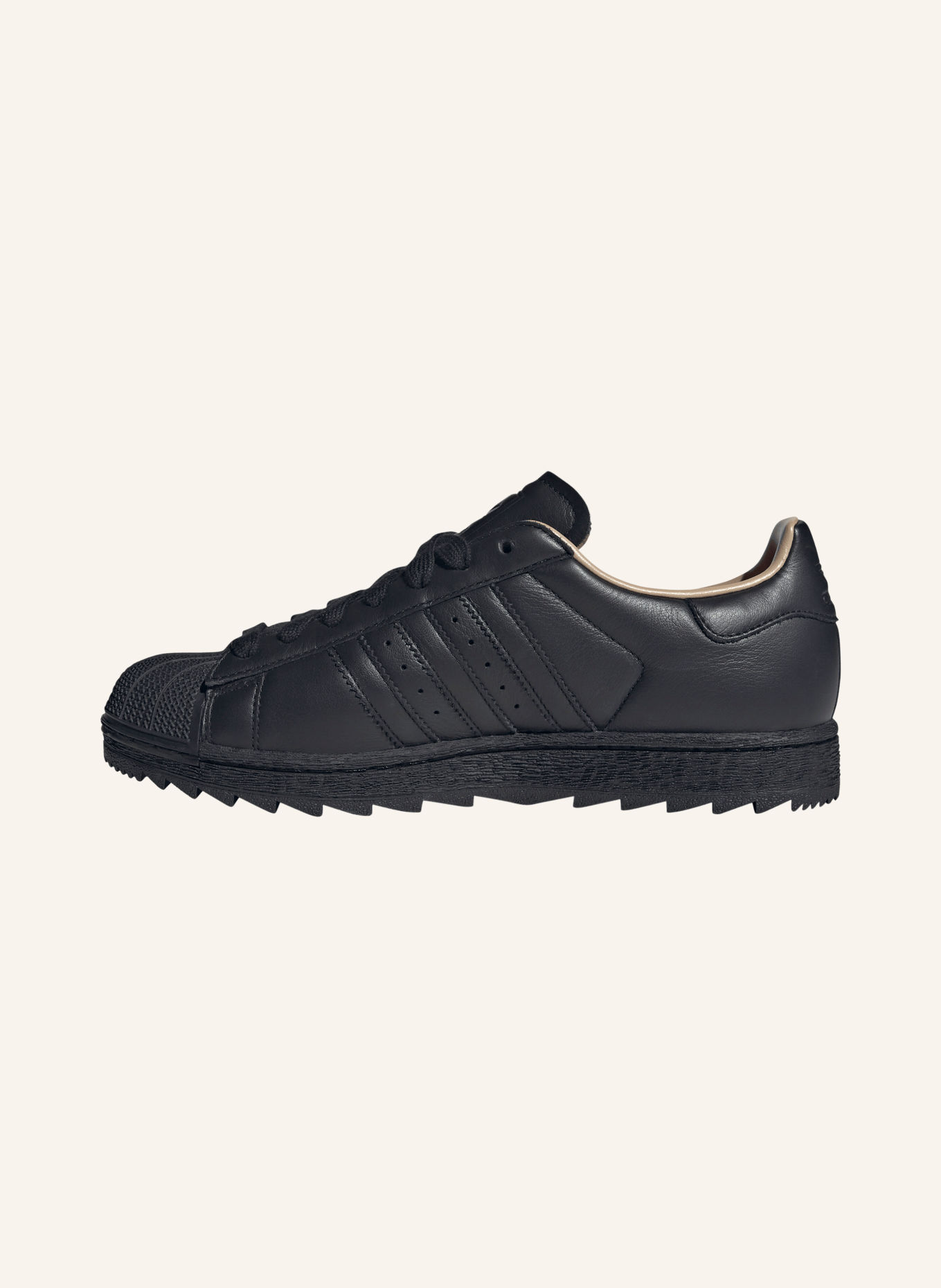 adidas Originals SUPERSTAR II RIPPLE Sneakers: BLACK