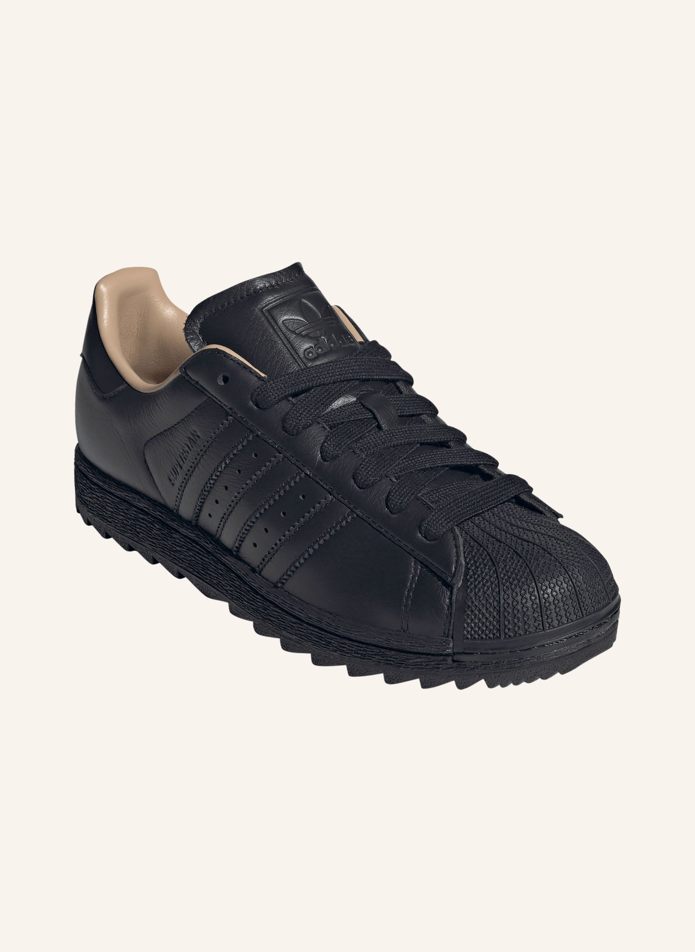adidas Originals SUPERSTAR II RIPPLE Sneakers: BLACK