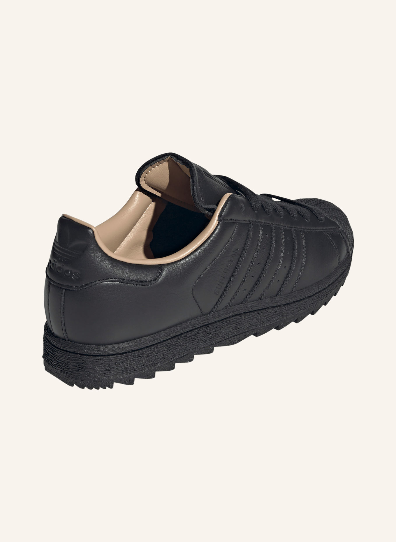 adidas Originals SUPERSTAR II RIPPLE Sneakers: BLACK