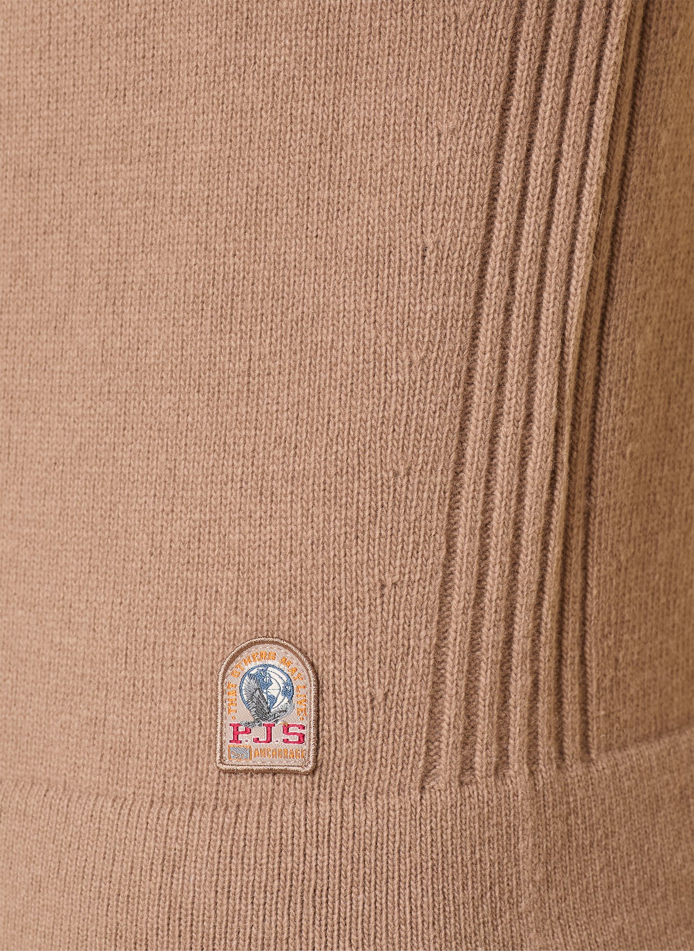 PARAJUMPERS Svetry PENNOCK: SVĚTLE HNĚDÁ