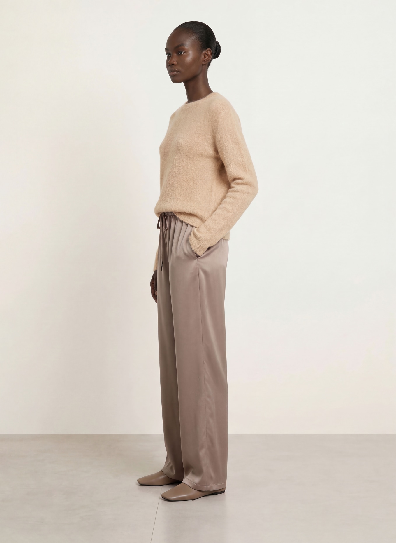 Juvia Pullover SOLEA mit Alpaka: BEIGE