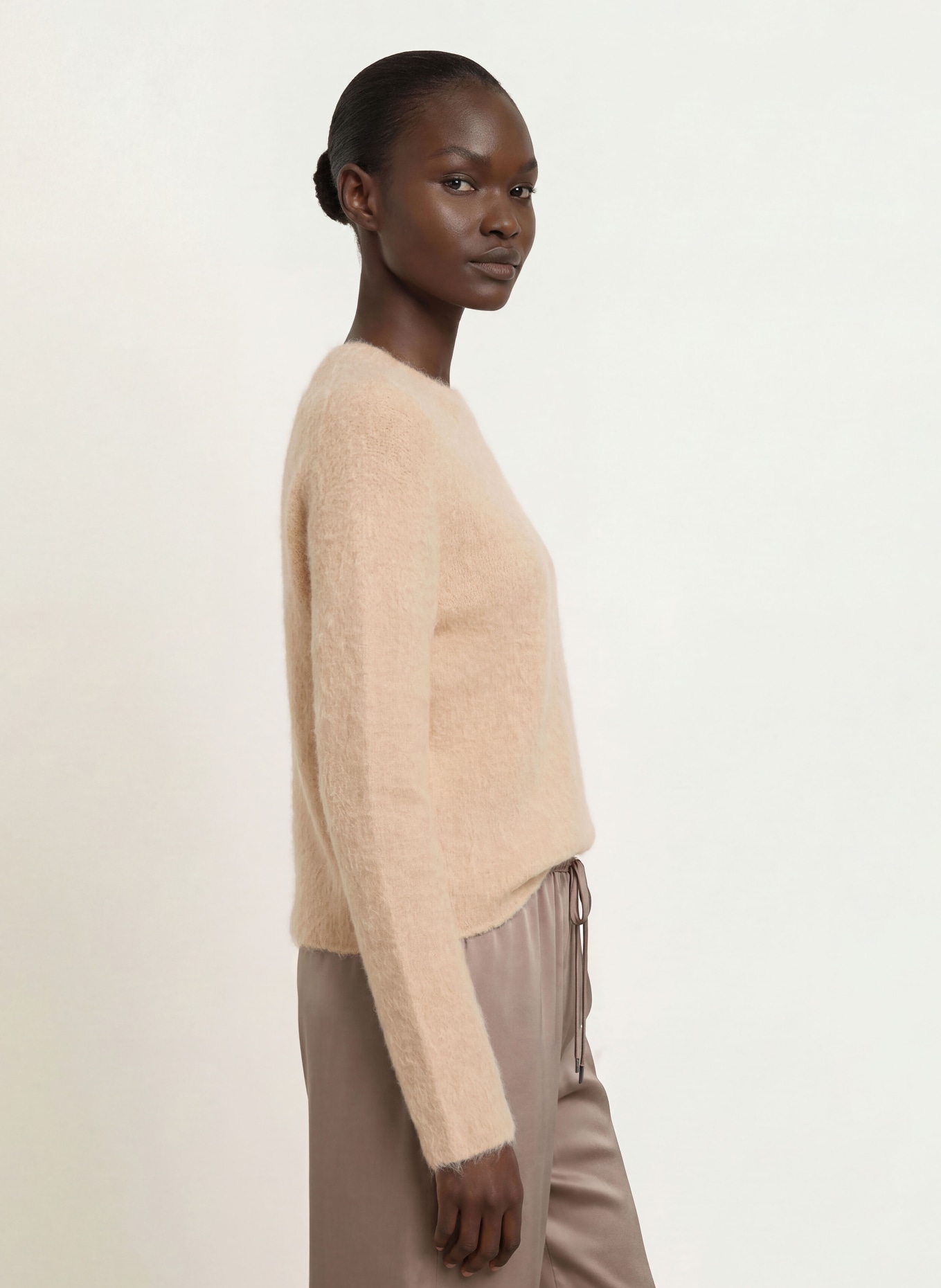Juvia Pullover SOLEA mit Alpaka: BEIGE