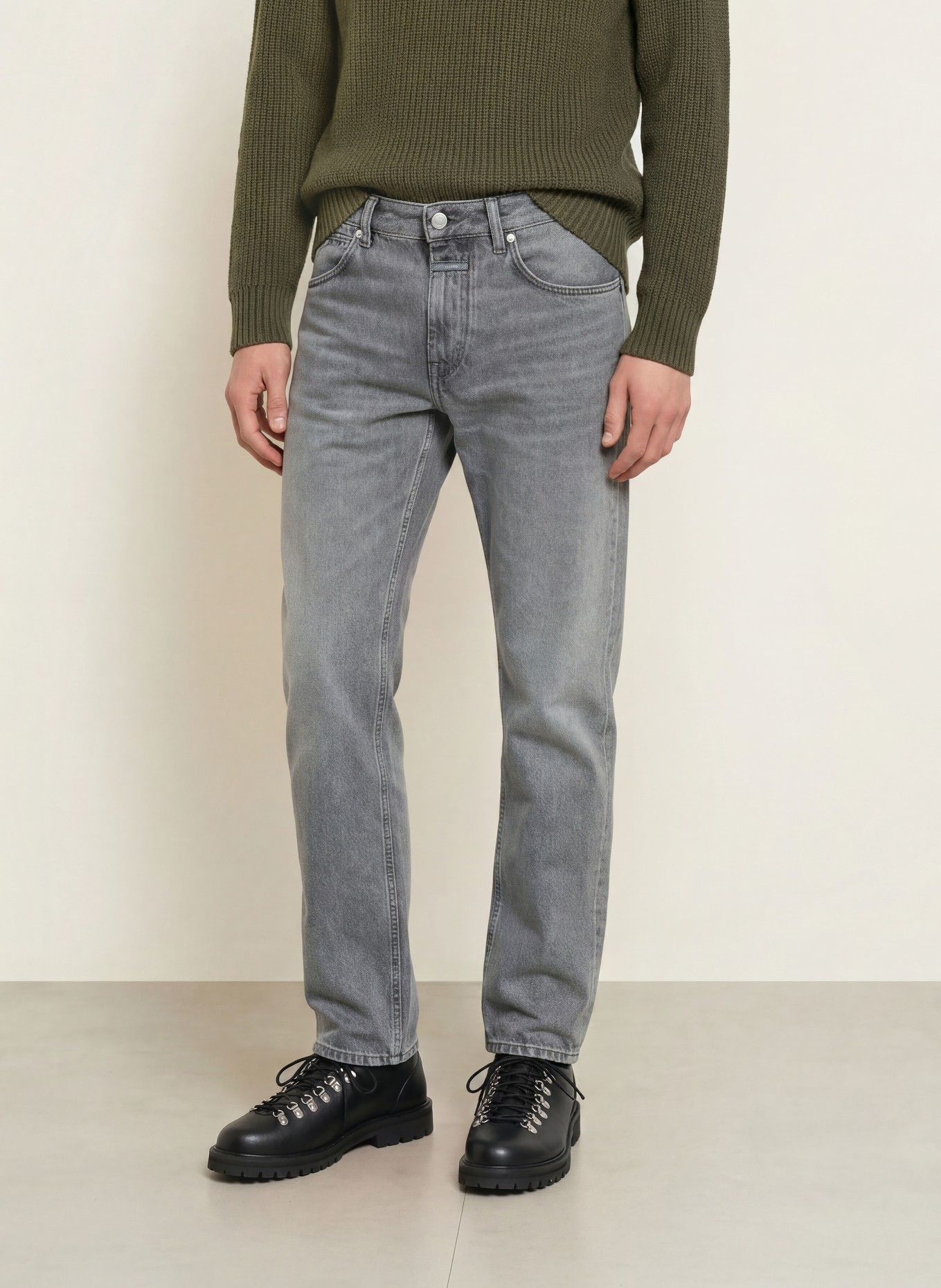 CLOSED Jeans COOPER TRUE Regular Fit: MGY MID GREY