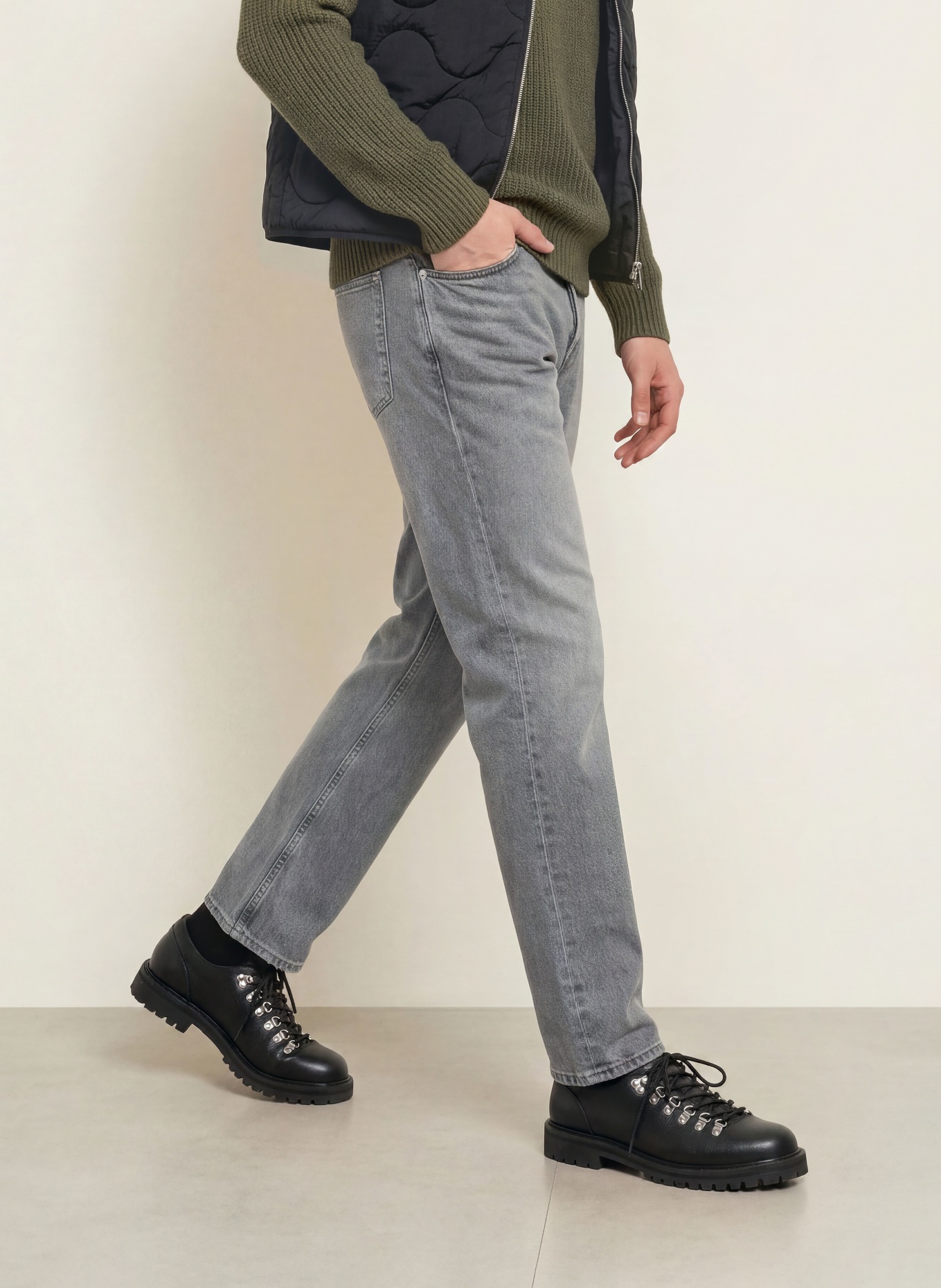 CLOSED Jeans COOPER TRUE Regular Fit: MGY MID GREY