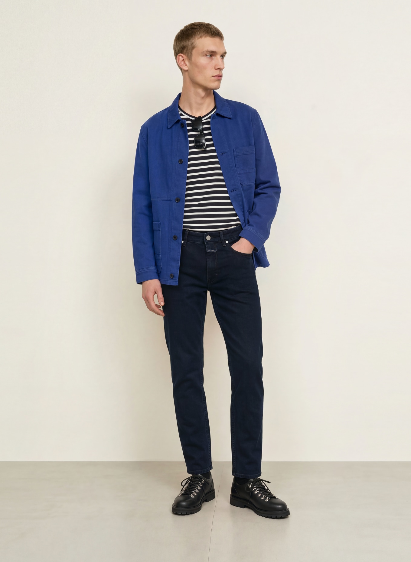 CLOSED Jeans COOPER TRUE Regular Fit: BLB BLUE/BLACK