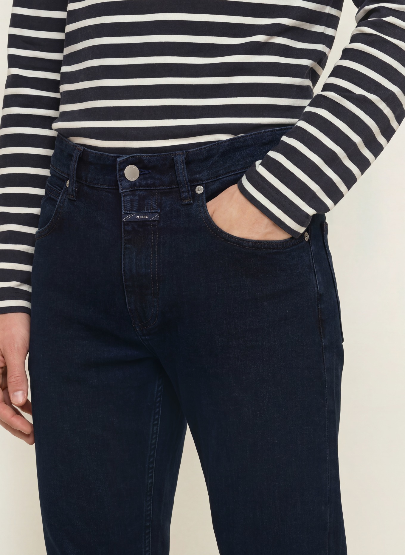 CLOSED Jeans COOPER TRUE Regular Fit: BLB BLUE/BLACK