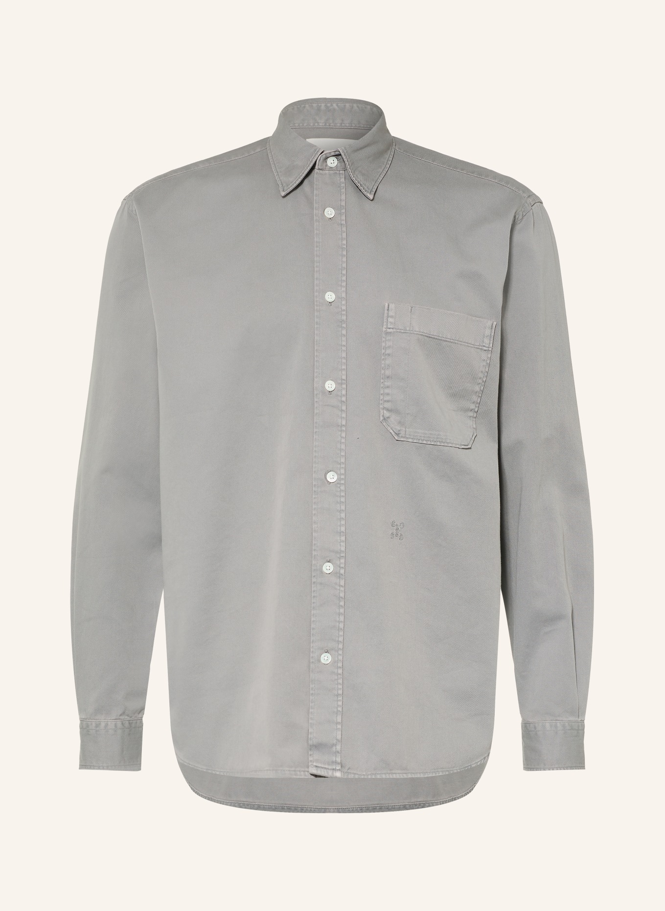 CLOSED Hemd Comfort Fit: GRAU