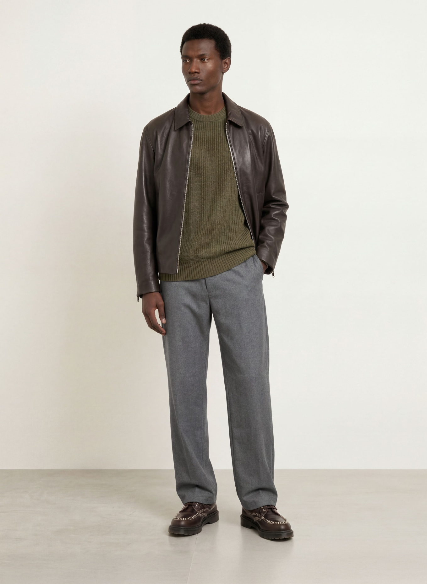 CLOSED Chino FAIRPORT Relaxed Fit: GRÅ