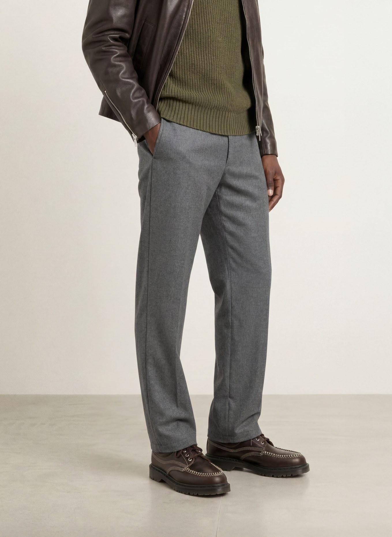 CLOSED Chino FAIRPORT Relaxed Fit: GRÅ