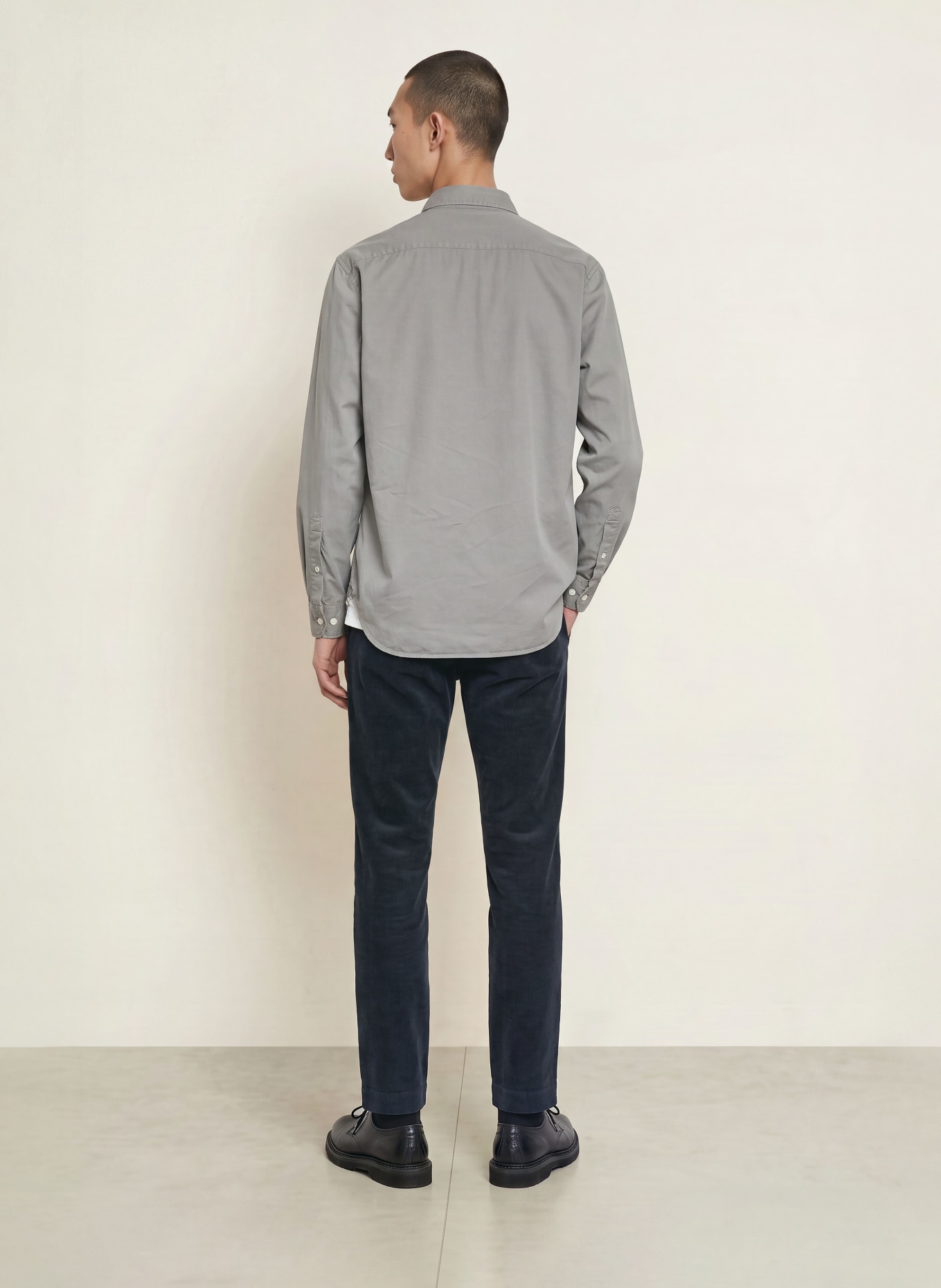 CLOSED Cordhose CLIFTON Slim FIt: DUNKELBLAU