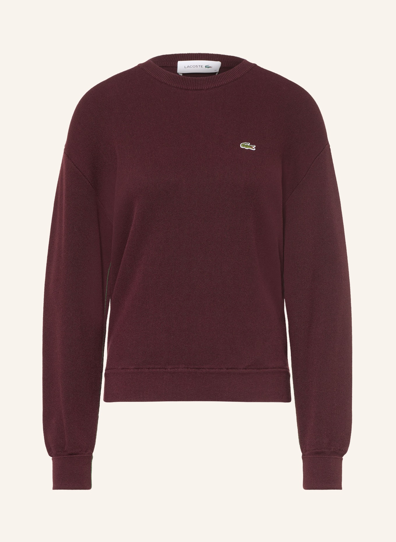 LACOSTE Pullover: DUNKELBRAUN