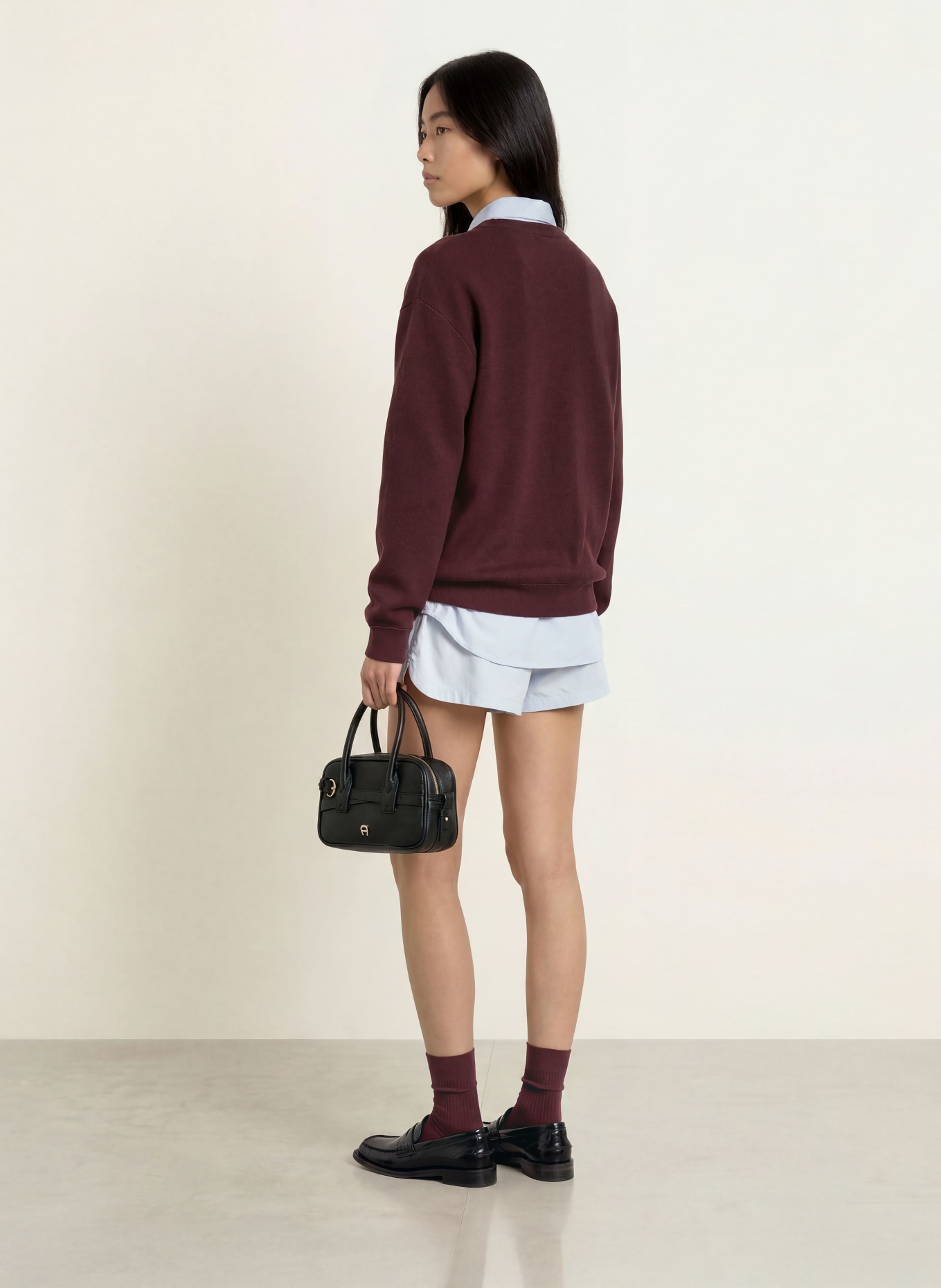 LACOSTE Pullover: DUNKELBRAUN