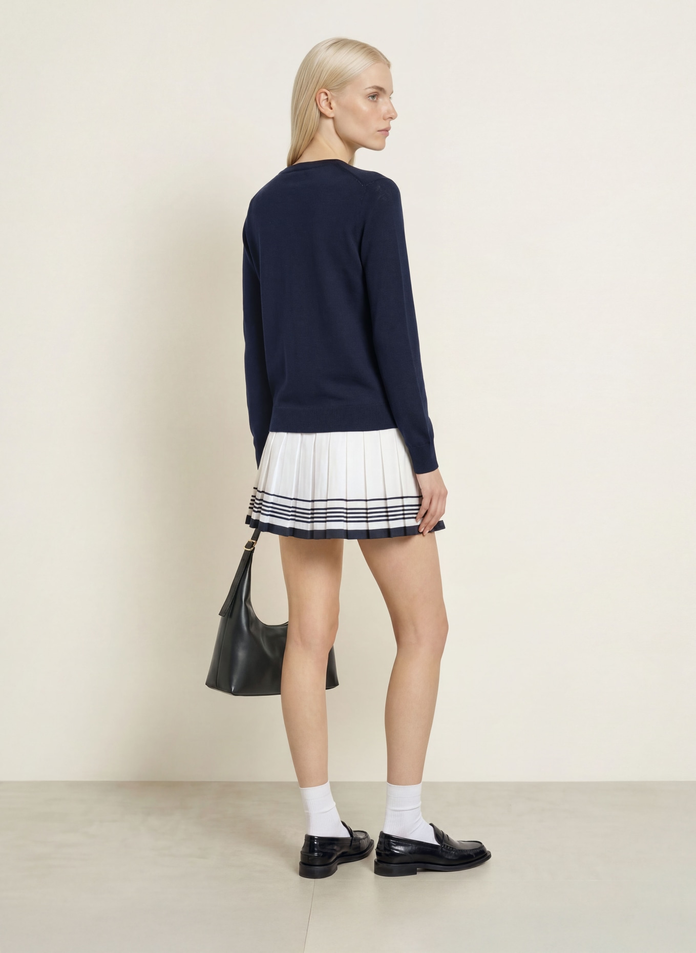 LACOSTE Cardigan: ALBASTRU ÎNCHIS