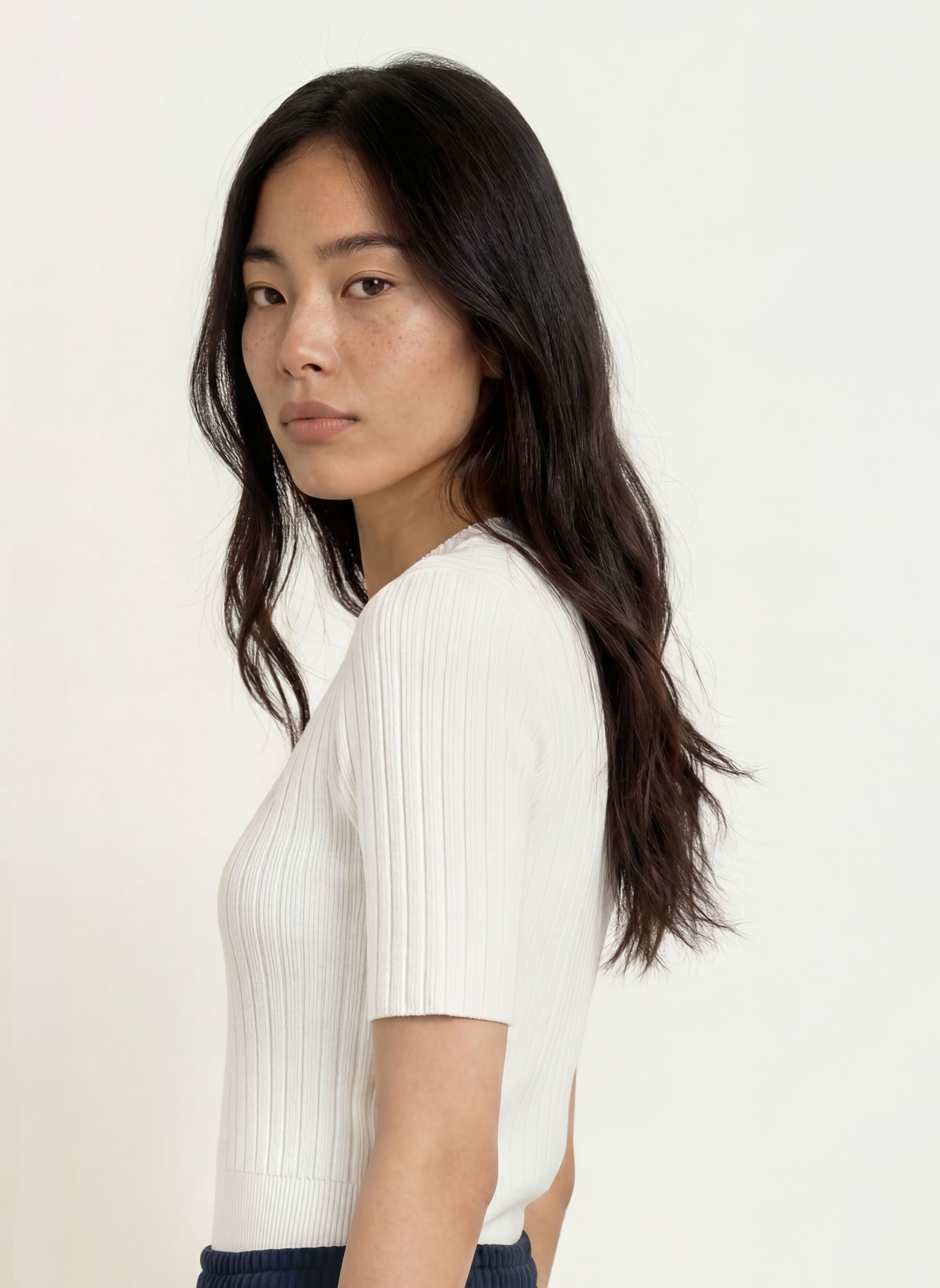 LACOSTE Strickshirt: CREME