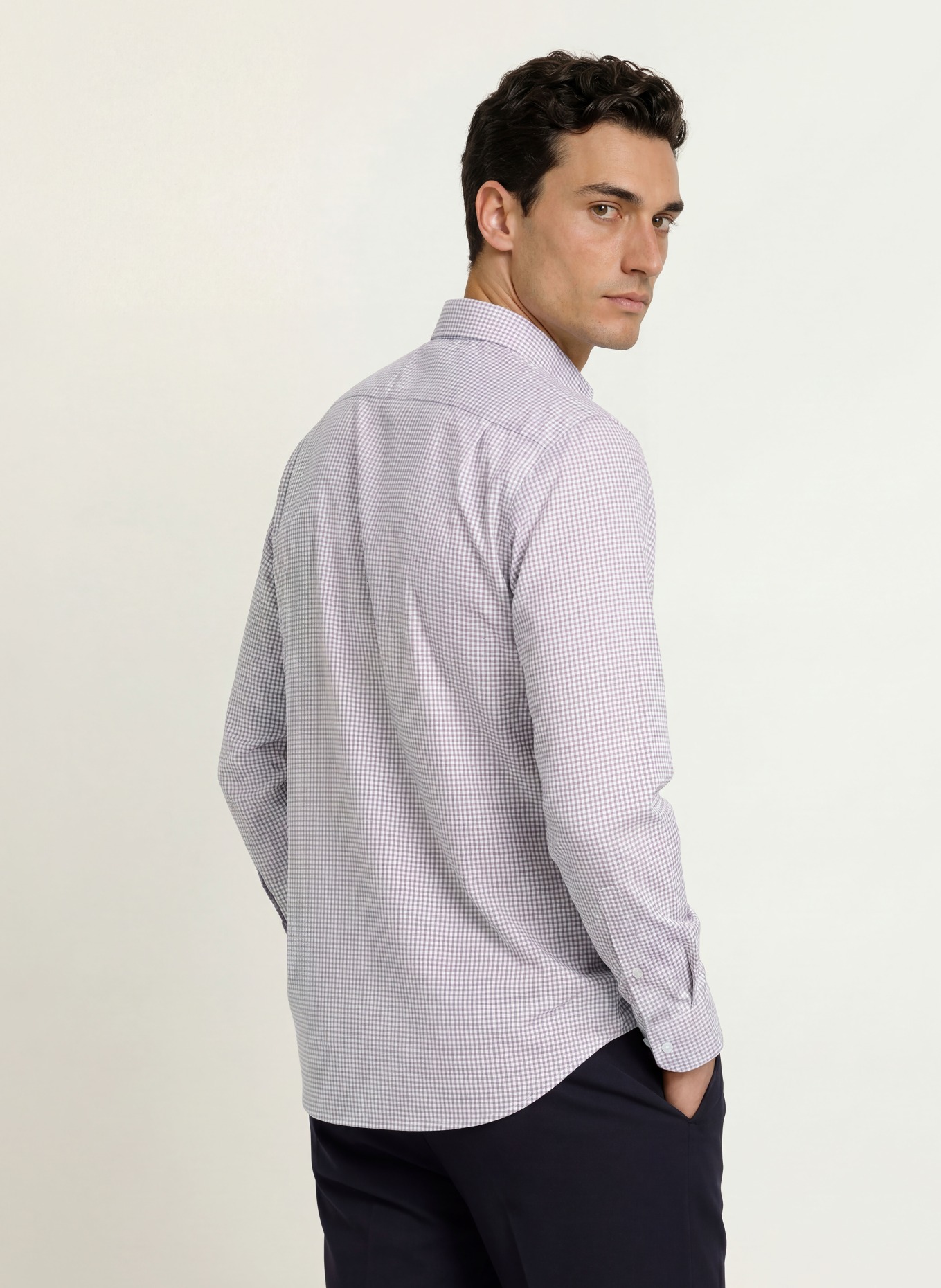 seidensticker Hemd Regular Fit: DUNKELROT / WEISS
