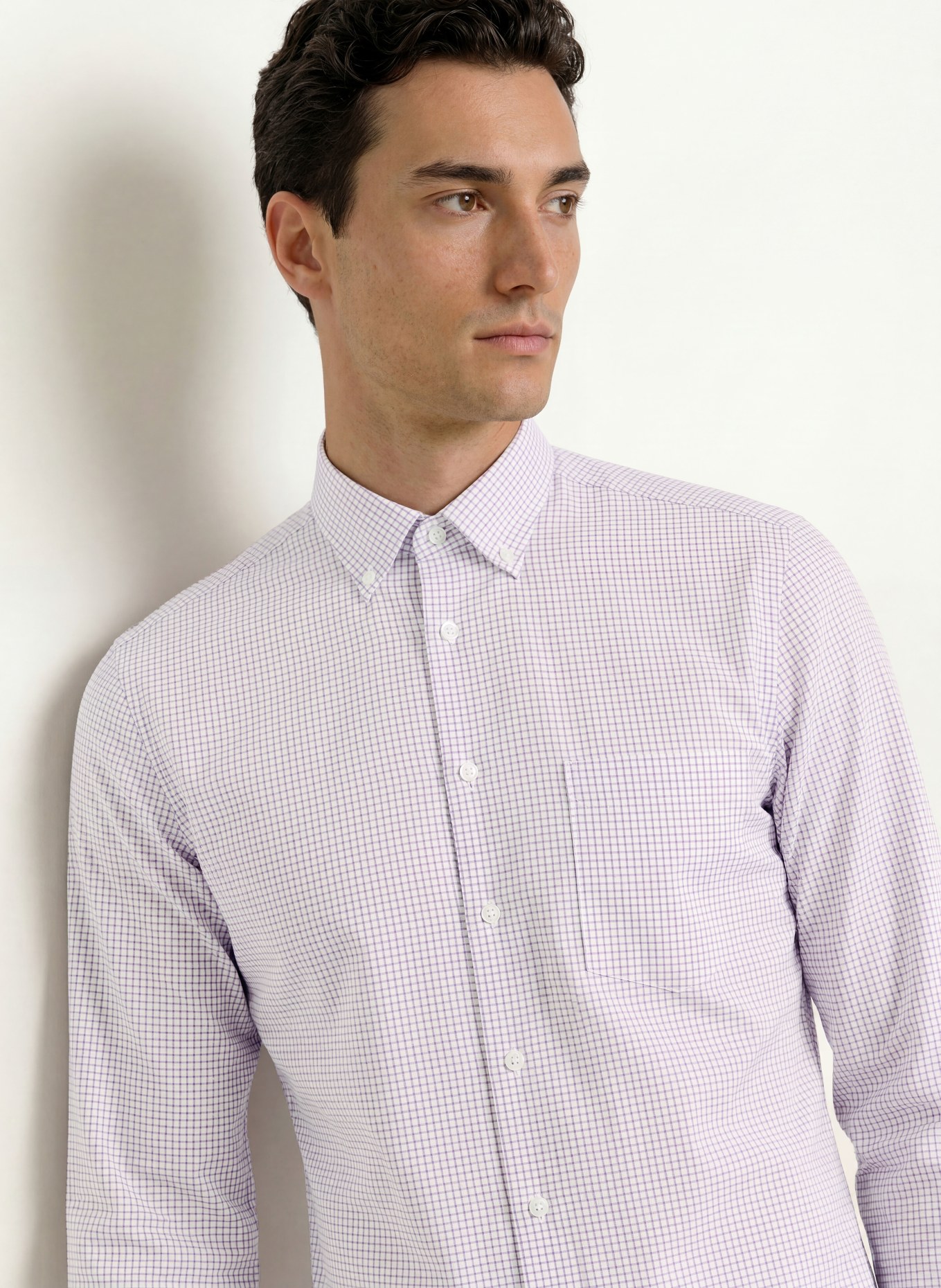 seidensticker Hemd Regular Fit: DUNKELROT / WEISS