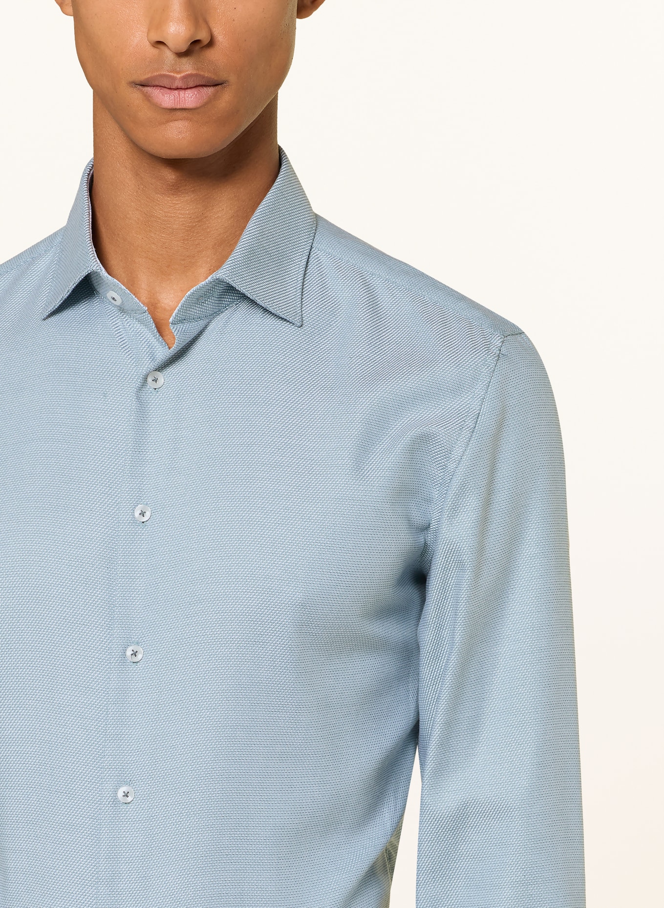 seidensticker Hemd Slim Fit: HELLGRÜN