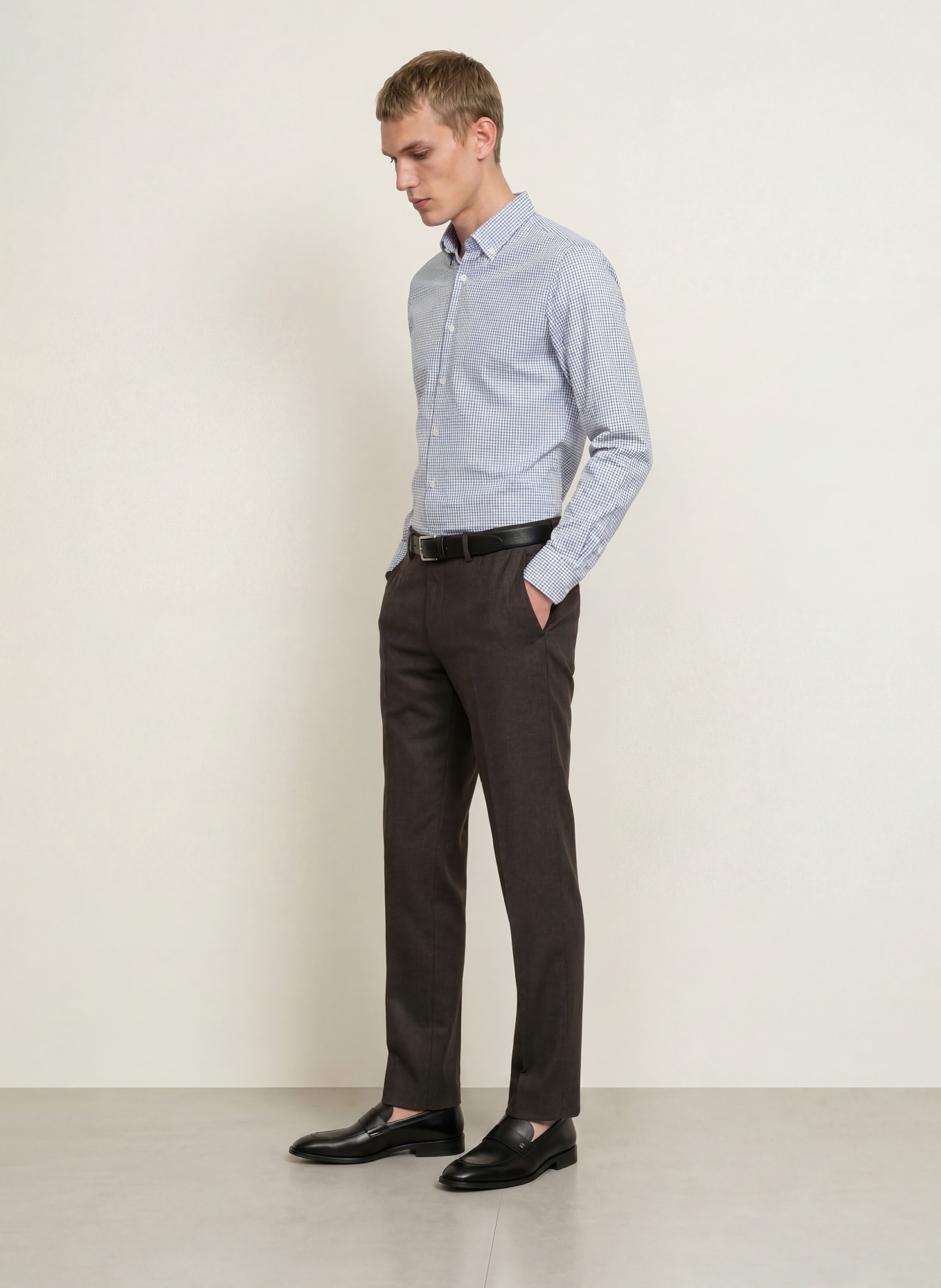seidensticker Cămașă slim fit: VERDE ÎNCHIS / ALB