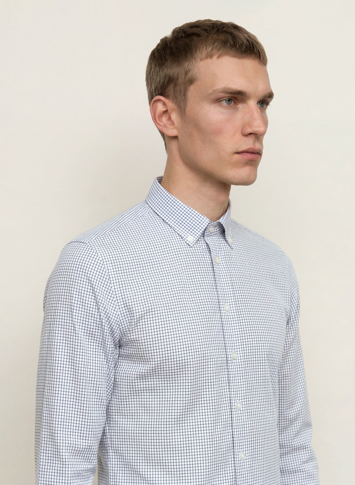 seidensticker Cămașă slim fit: VERDE ÎNCHIS / ALB