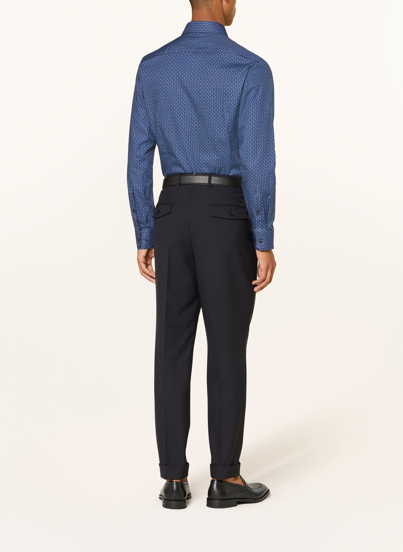 seidensticker Hemd Slim Fit: BLAU