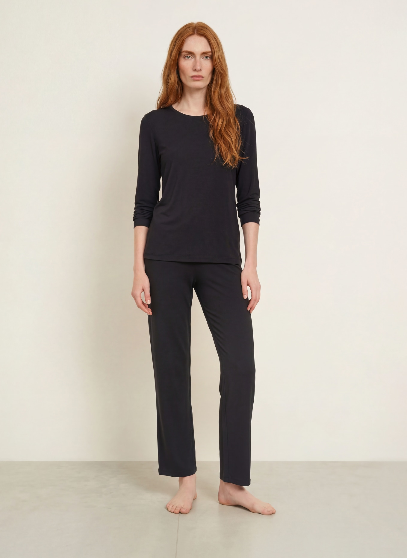 darling harbour Pajama bottoms: BLACK