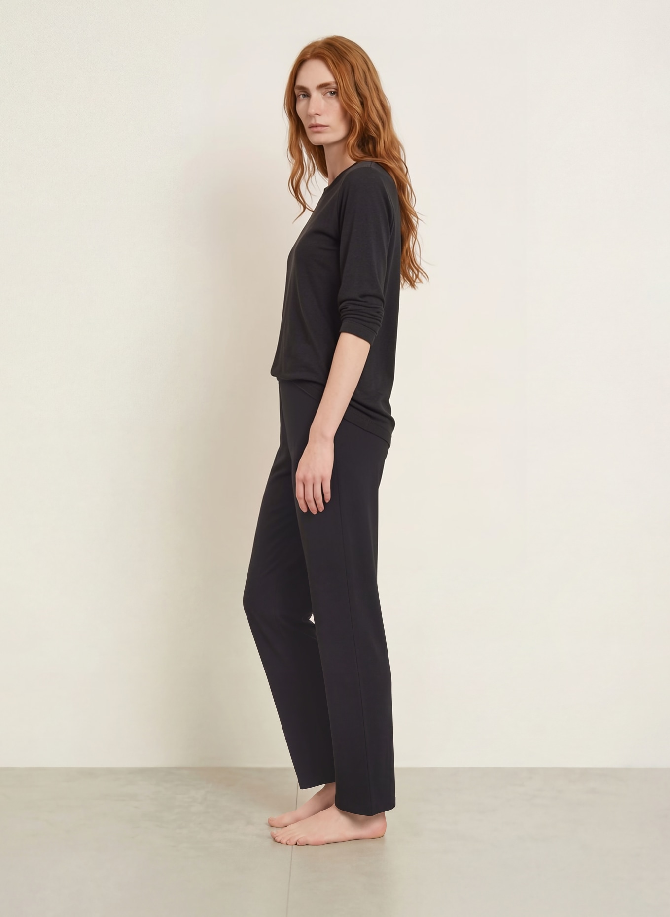 darling harbour Pajama bottoms: BLACK