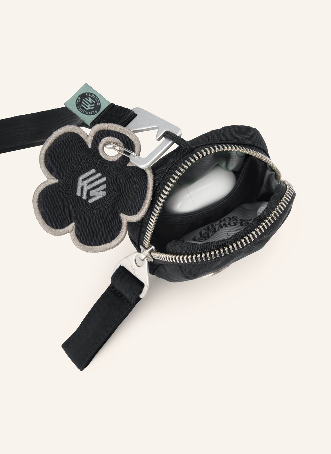 pinqponq Torebka typu pouch: CZARNY / SREBRNY