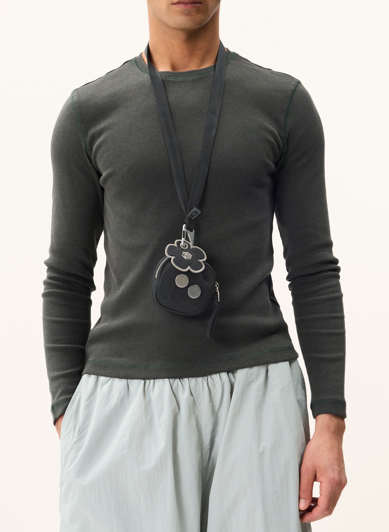 pinqponq Torebka typu pouch: CZARNY / SREBRNY